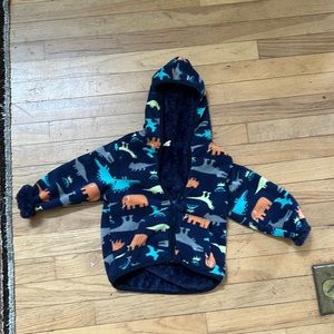 Dino fuzzy jacket